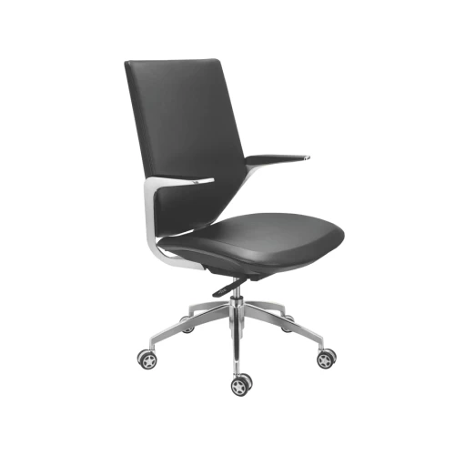Leatherette Mid Back Chair