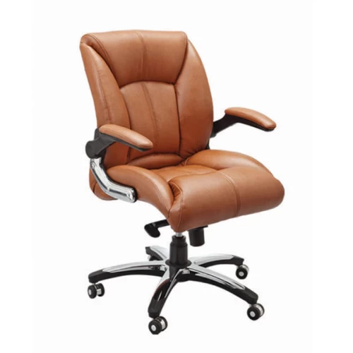 Mid Back Leatherette Chair