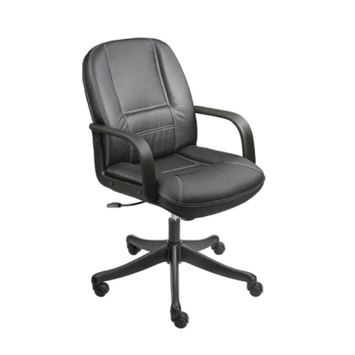 Mid Back Leatherette Chair