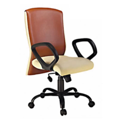Mid Back Leatherette Chair