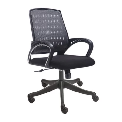 Medium Back Executive Black Mesh Chair