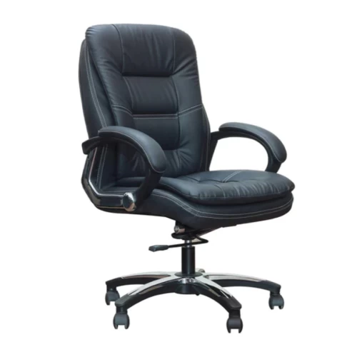 Low Back Leatherette Chair